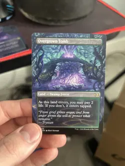 Overgrown Tomb (Borderless) Lorwyn Eclipsed Regular - Image 2