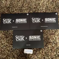 MTG Magic the Gathering Secret Lair Drop Sonic the Hedgehog Sealed Complete Set - Image 1