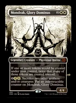 Mondrak, Glory Dominus (Showcase) M Phyrexia: All Will Be One 299 NM - Image 1