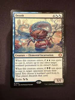 MTG Deceit Lorwyn Eclipsed Mythic Rare 0212 Pack Fresh NM - Image 1