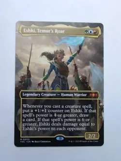 MTG Eshki, Temur's Roar (TDC)Tarkir: Dragonstorm Borderless Regular Mythic 0003 - Image 1