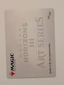 Magic: The Gathering Modern Horizons 3 #22 Kaalia of the Vast (Signature) - Image 2