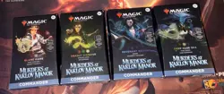 Mtg Murders At Karlov Manor Commander Deck Set Case Of 4 Decks - Image 1