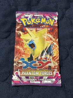 Pokemon XY Phantom Forces Booster Pack- Factory Sealed Manectric Art - Image 1