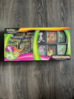 Pokemon TCG Mythical Squishy Premium Collection Box Sealed | Evolving Skies - Image 1