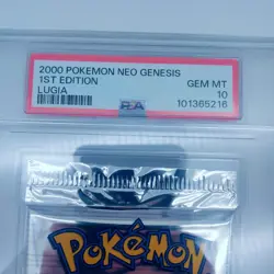 Pokemon Neo Genesis 1st Edition Booster English Lugia Artwork - GEM MINT PSA 10 - Image 5