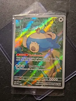 Pokemon 151 TCG Snorlax Elite Trainer Box Promo Holo 051 - Near Mint Or Better! - Image 1