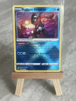 Pokemon TCG Radiant Greninja 046/189 Swsh10: Astral Radiance Holo (English) - NM - Image 1