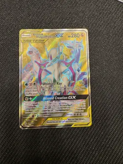POKEMON ARCEUS & DIALGA & PALKIA GX Cosmic Eclipse #220/236 - Image 1