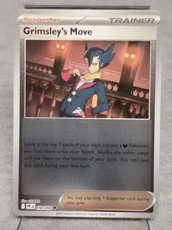Grimsley’s Move 090/094 Uncommon Reverse Holo Pokemon TCG Phantasmal Flames - NM - Image 1