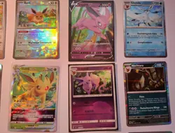 15x Eeveelutions Pokemon Karten Sammlung Holo Pokeball V VSTAR Evoli Umbreon ... - Image 3