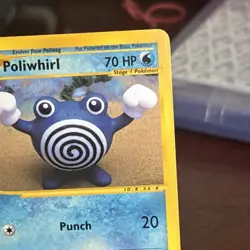 Poliwhirl 089/165 Expedition Base Set Regular NM Pokemon E Reader Yuka Morii - Image 4