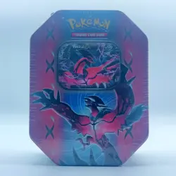 Pokemon 2014 Yveltal EX Legends of Kalos Collectors Tin - Factory Sealed - NEW - Image 1