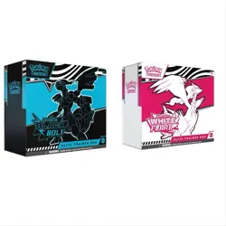Pokemon Black Bolt & White Flare Elite Trainer Box ETB Set of 2 PRE SALE 7/18 - Image 1