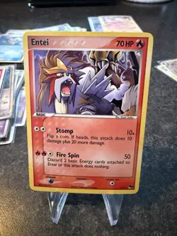 Entei 001/017 POP Series 2 Holo - Pokemon TCG - NM - Image 1