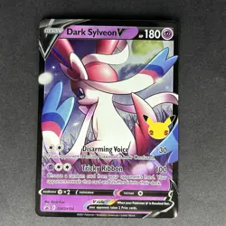 Pokemon Dark Sylveon V Sword & Shield Promo #SWSH134 - Image 1