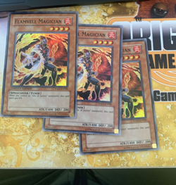 Flamvell Magician (3x) HA01-EN008 NM Super Rare Limited Edition Edison Yugioh - Image 1