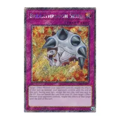 Yu-Gi-Oh! Breakthrough Skill (Platinum Secret Rare) - Quarter Century Stampede - Image 1