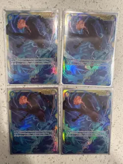 Mint SEC Sanji Op06-119 English X4 Playset One Piece - Image 1