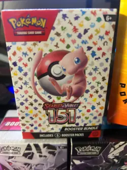 Pokemon Scarlet Violet 151 Booster Bundle 6-Pack, Factory-Sealed - Image 1