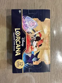 Disney Lorcana: The First Chapter Booster Box - English (Factory Sealed) - Image 1
