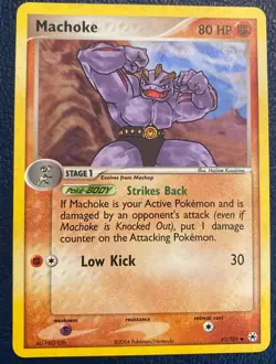 Machoke 41/101 - EX Hidden Legends (2004) Vintage Reverse Holo - NM - Image 1