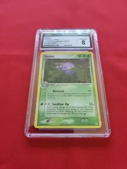 Pokemon: Swalot #50/101 EX Hidden Legends REVERSE HOLO 2004 Vintage -CGC 8 - A74 - Image 3