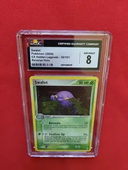 Pokemon: Swalot #50/101 EX Hidden Legends REVERSE HOLO 2004 Vintage -CGC 8 - A74 - Image 4