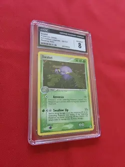 Pokemon: Swalot #50/101 EX Hidden Legends REVERSE HOLO 2004 Vintage -CGC 8 - A74 - Image 5