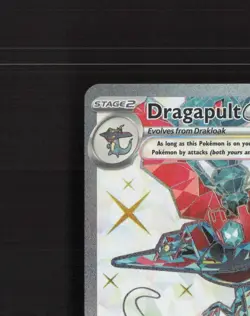 Dragapult ex 200/167 Twilight Masquerade Full Art Ultra Rare Pokemon Card NM - Image 3