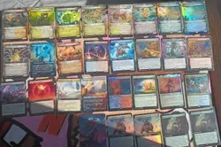 Lorwyn Eclipsed Lot - 2 Steam Vents/1 Foil & Fable / Borderless Rares (29 Cards) - Image 1