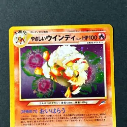 Light Arcanine 059 Neo Destiny 2001 Old Back Holo Rare MP Japanese Pokemon Card - Image 3
