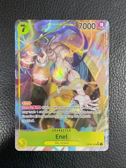 Enel ALT (OP05-100 SR) Awakening New Era One Piece Card Game ENGLISH - Image 1
