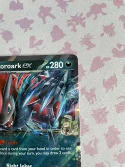 N's Zoroark ex 098/159 Journey Together Double Rare Pokemon Card - Image 4