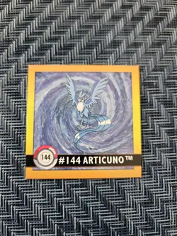 1999 Artbox Stickers Series 1 Pokemon Card Sticker TCG #144 ARTICUNO NM - Image 1