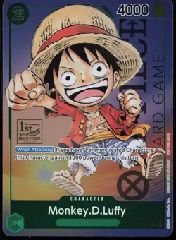Monkey.D.Luffy (037) (1st Anniversary Tournament) PR One Piece Promotion Cards P - Image 1