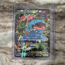 Pokemon Venusaur EX XY123 Full Art Promo Holo XY Set English TCG Card - Image 1