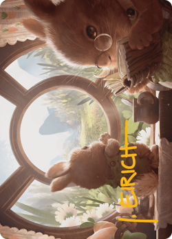 Farseek Art Card (Gold-Stamped Signature) Bloomburrow Art Series - Near Mint - Image 1