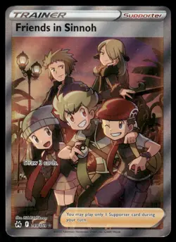 Pokemon Cards Friends in Sinnoh 149/159 Crown Zenith Rare Ultra NM - Image 1