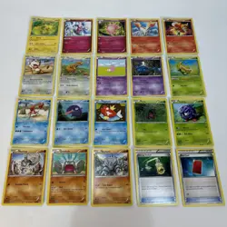 Pokemon XY Generations Inc Uncommon Common Bundle No Duplicate Cards x20 - Image 1