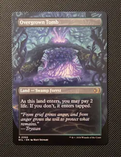 Overgrown Tomb (Borderless) Lorwyn Eclipsed Regular - Image 2