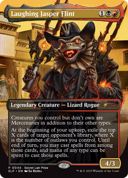 Laughing Jasper Flint Secret Lair Showdown - Near Mint Foil - Image 1