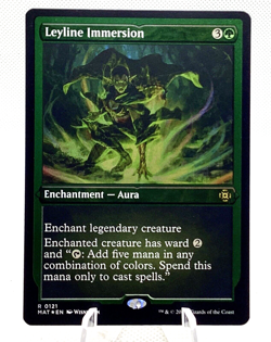 Leyline Immersion #0121-March of the Machine: Aftermath, MTG Foil Etched Rare NM - Image 3