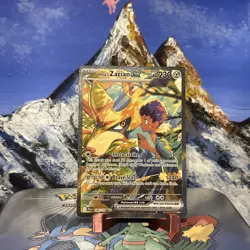 Hop's Zacian ex - 186/159 Pokemon SV Journey Together - Holo SIR NM ✨ - Image 1