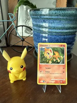Chimchar DP02 Diamond and Pearl Holo Black Star Promo Pokemon TCG - Image 1