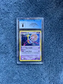 2008 Pokemon Great Encounters Cresselia Holo Rare #2/106 CGC NM/Mint 8 - Image 1