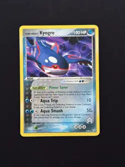 Team Aquas Kyogre 3/95 Pokemon Team Magma vs Team Aqua Regular Non Holo NM Rare - Image 1
