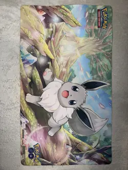 Pokemon TCG Playmat Lot 3 Eevee Charizard Venusaur Mew 24x14in Non-Slip - Image 3
