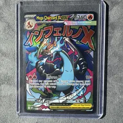 Pokemon TCG, Mega Charizard X ex 023 Me: Mega Evolution Promo Holo - Image 1