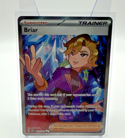 Briar #163/142 Full Art Ultra Rare Stellar Crown Pokemon TCG NM - Image 1